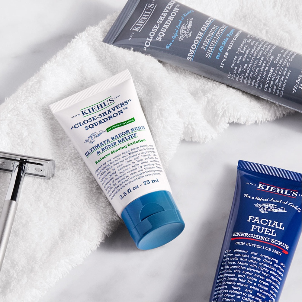 kiehl's Post Shave Repair Gel Soin après-rasage apaisant anti-poils incarnés et anti-feu du rasoir
