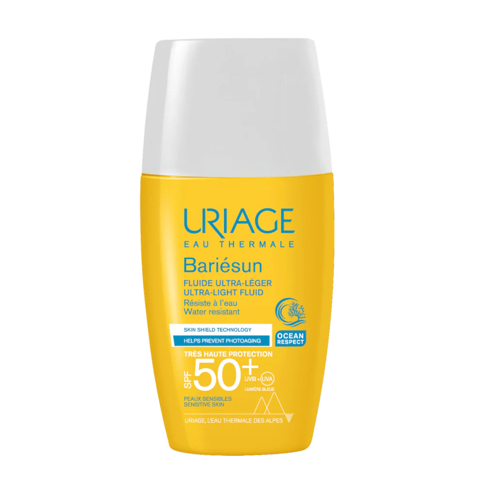 BARIESUN Ultra lagani fluid za sunčanje SPF50+ - Visoka zaštita od sunca za lice.