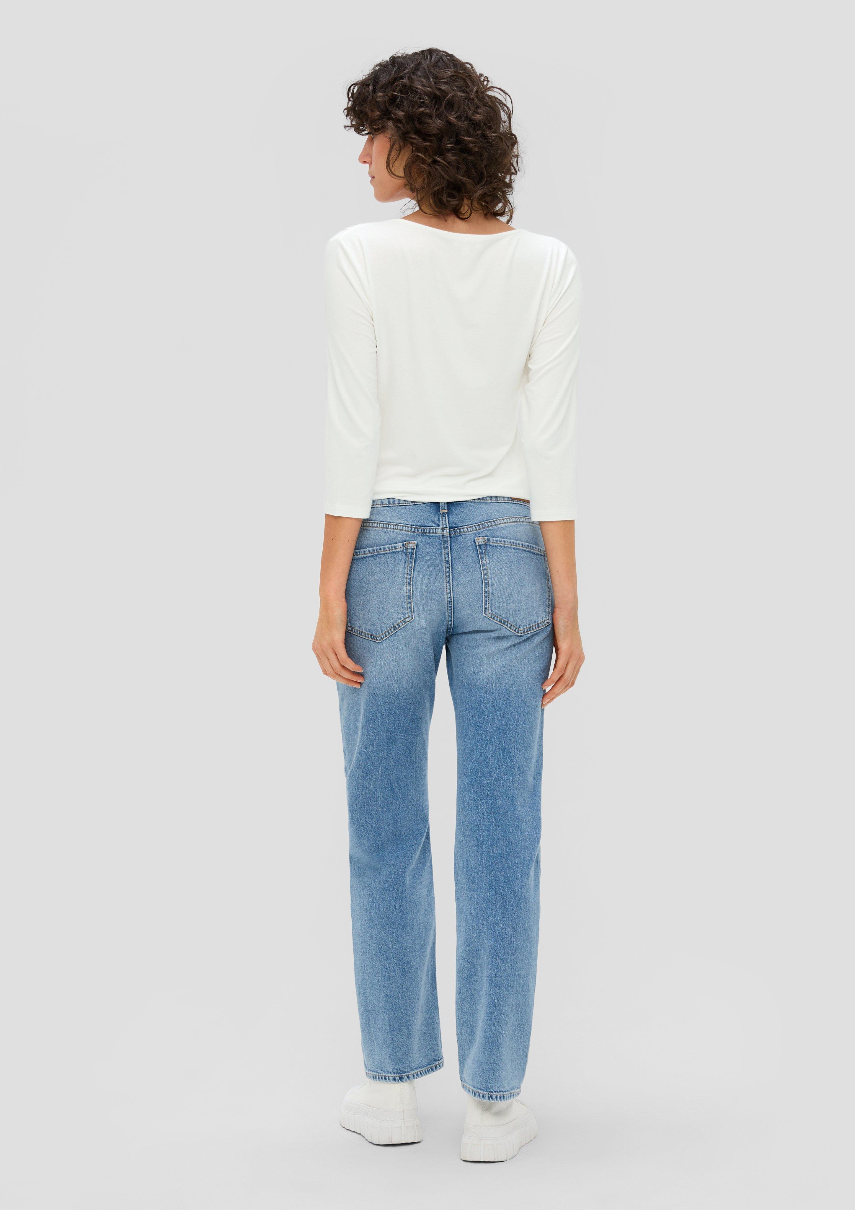 Viskosestretch-Shirt mit Drapierung  2158930-0210