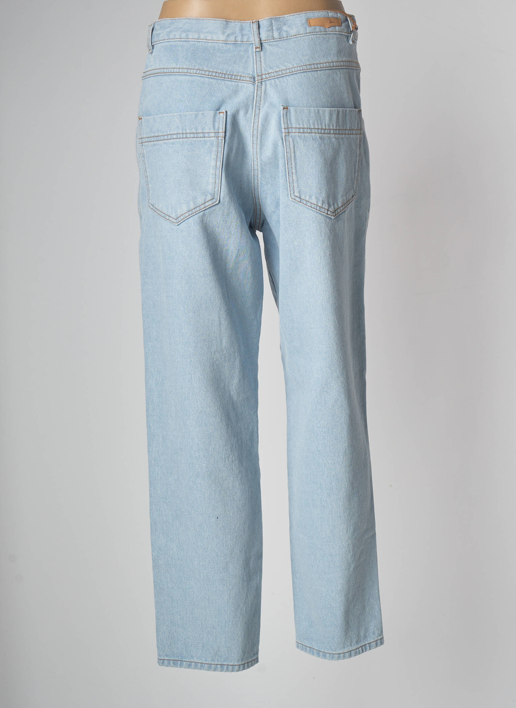 Sessun Jeans Coupe Droite Femme couleur bleu
