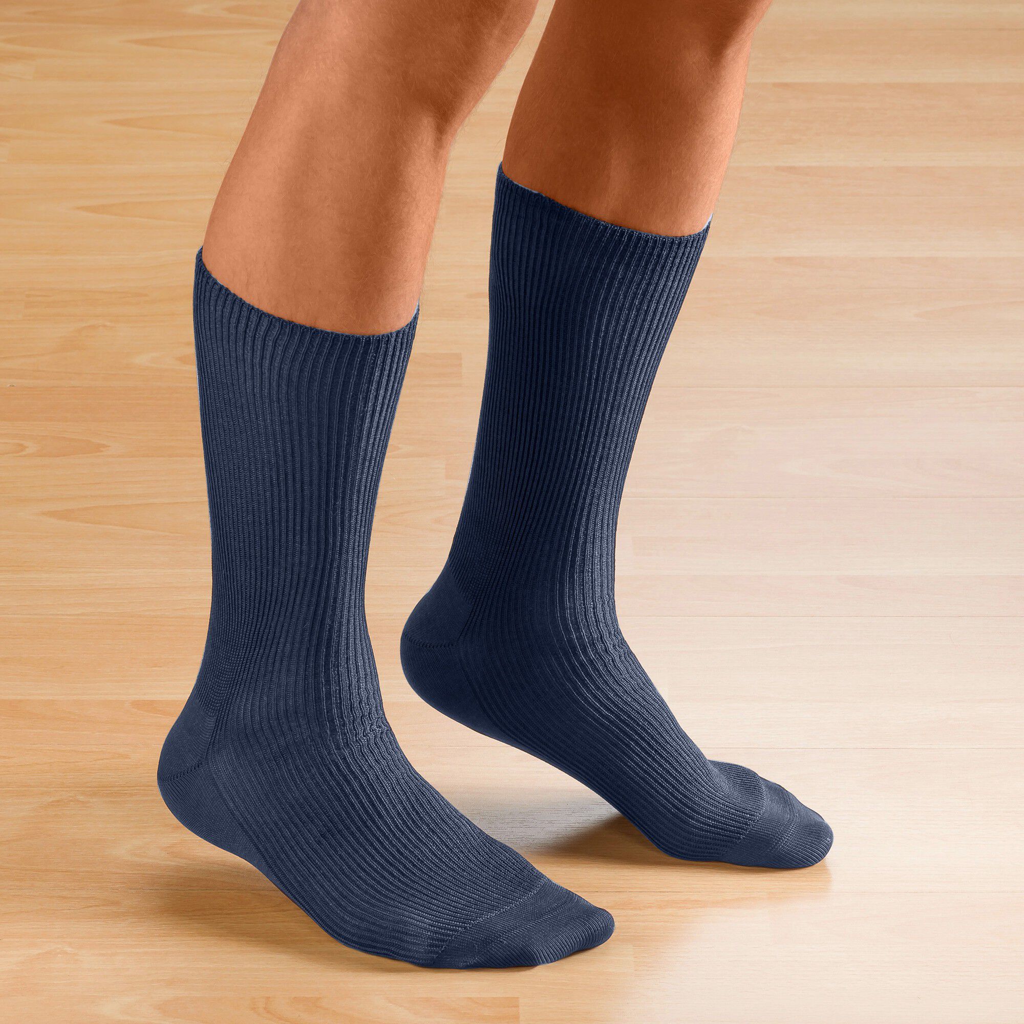 Mi-chaussettes spécial jambes sensibles
