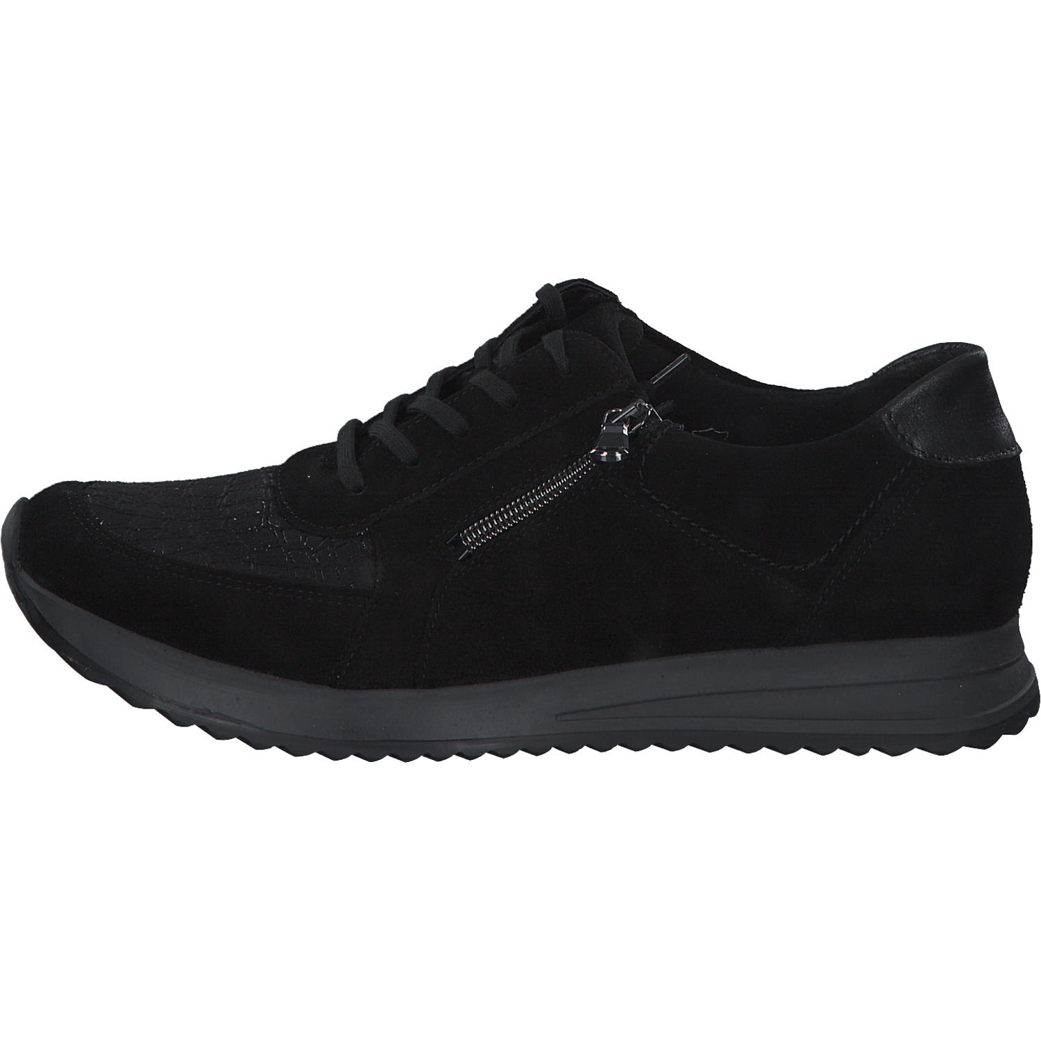 Waldläufer Vicky 752H02, Schnürschuhe, Damen, Schwarz