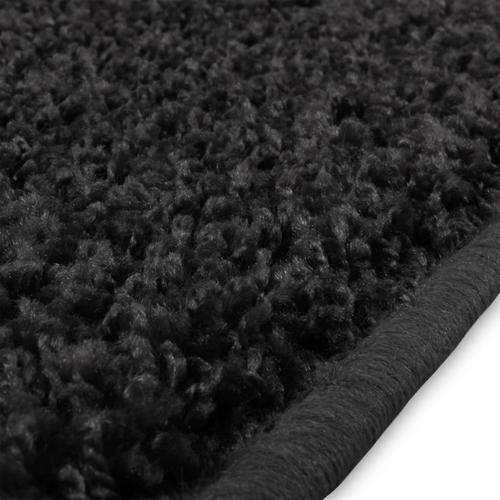Hochflor-Bettumrandung Kleopatra, Teppichläufer, ideal im Schlafzimmer, viele Farben Karat, Höhe 9 mm, (3-tlg), Shaggy