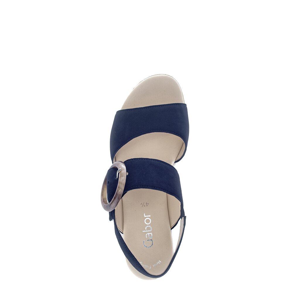 Gabor fashion Keilsandalette blau