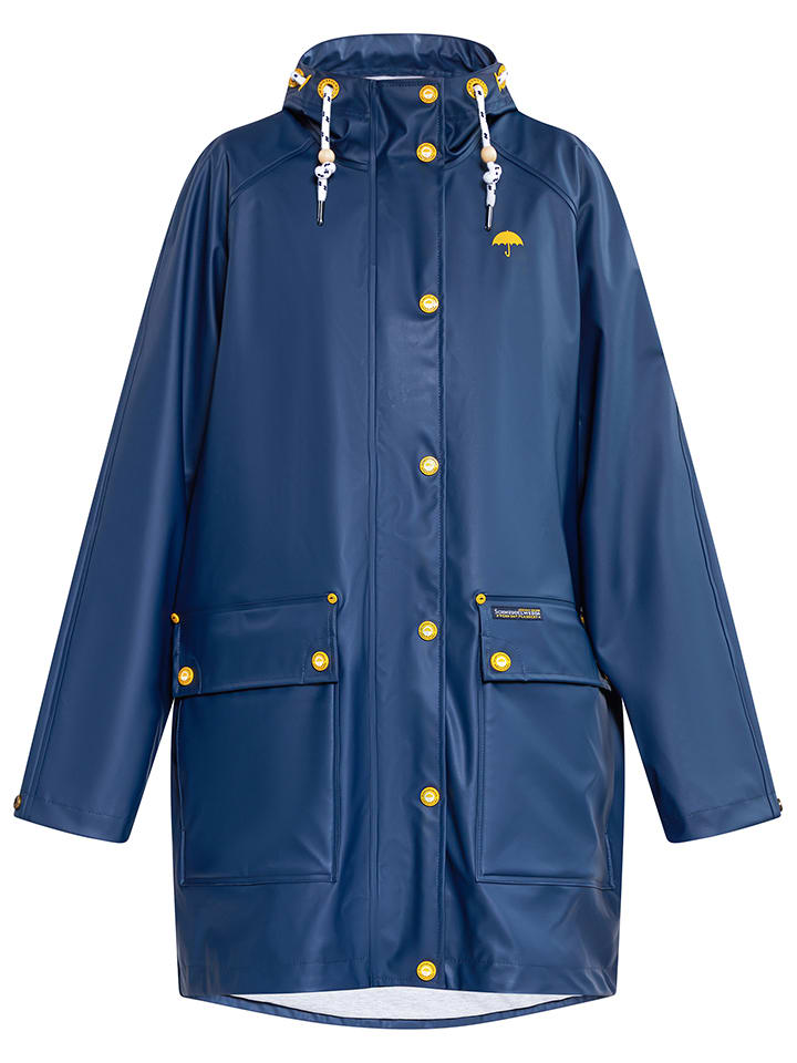 Schmuddelwedda Regenparka in Dunkelblau günstig kaufen