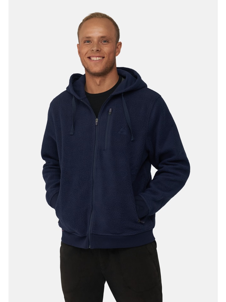 DANISH ENDURANCE Fleecejacke High Pile in dark blue günstig kaufen
