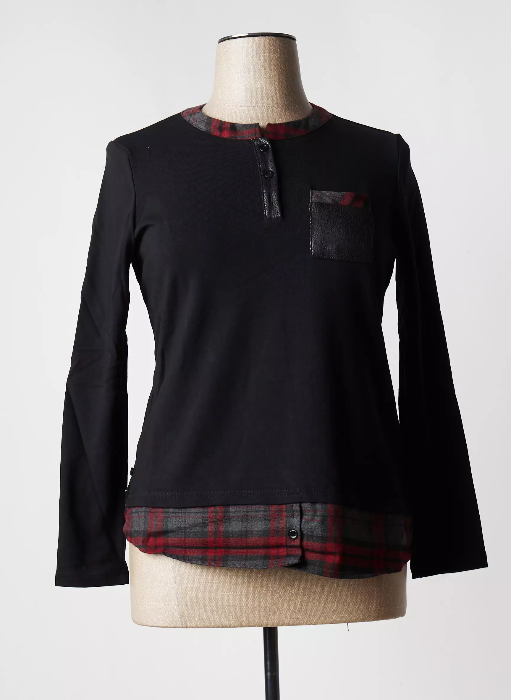 S Quise Tshirts Femme couleur noir