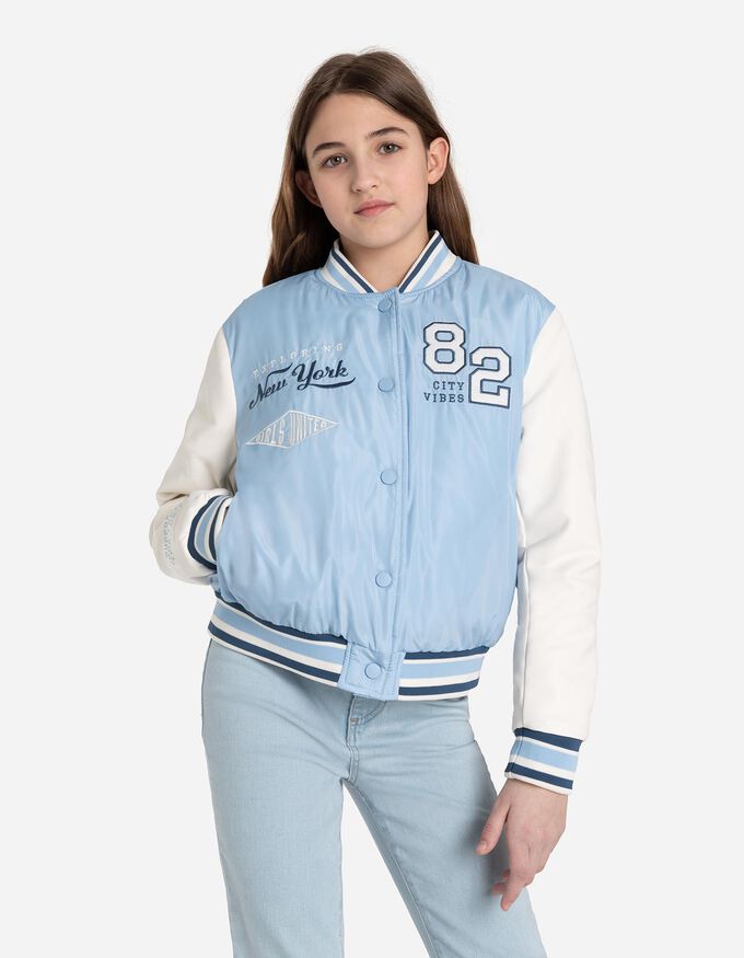 Collegejacke - Stickereien