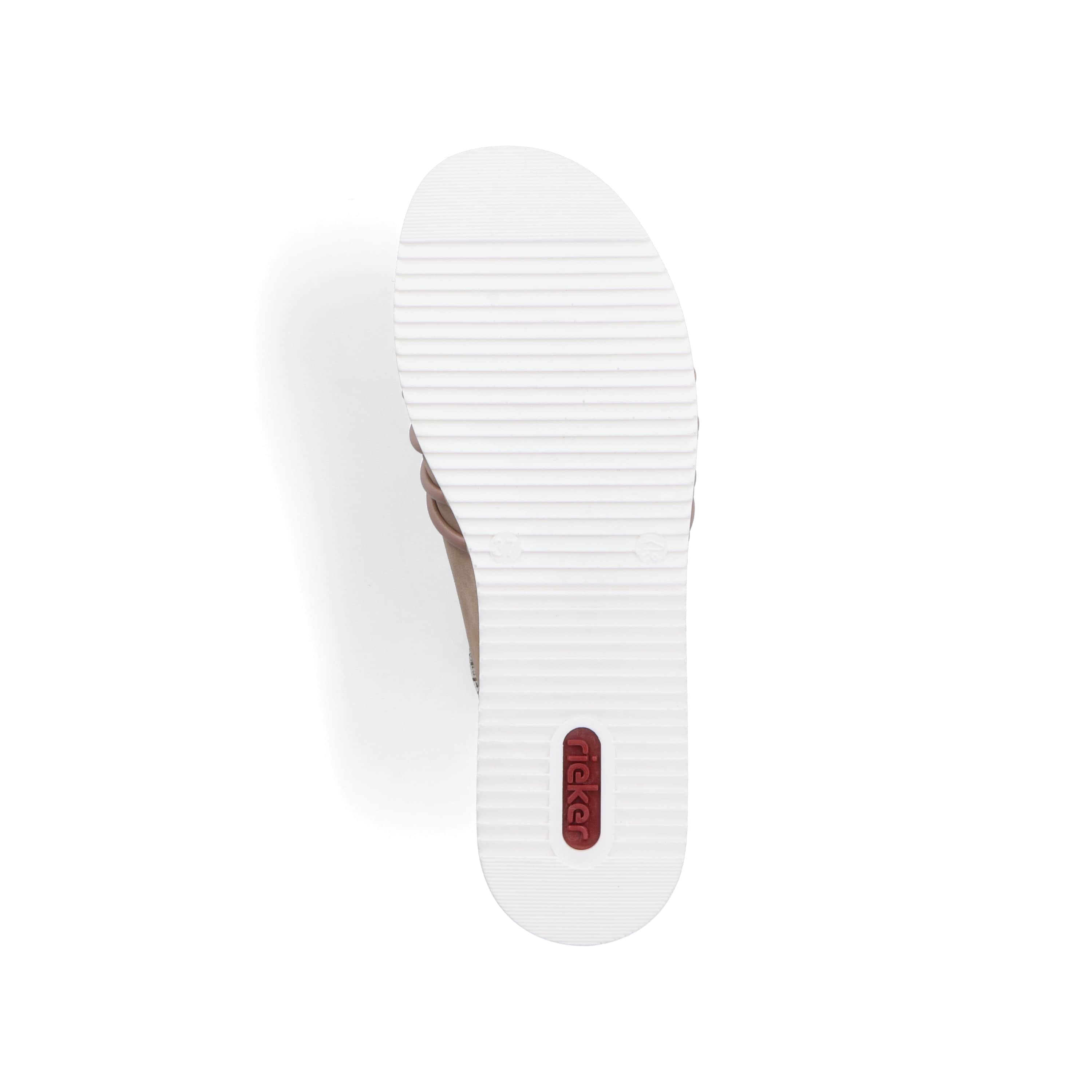 Rieker Damen Pantoletten braunbeige