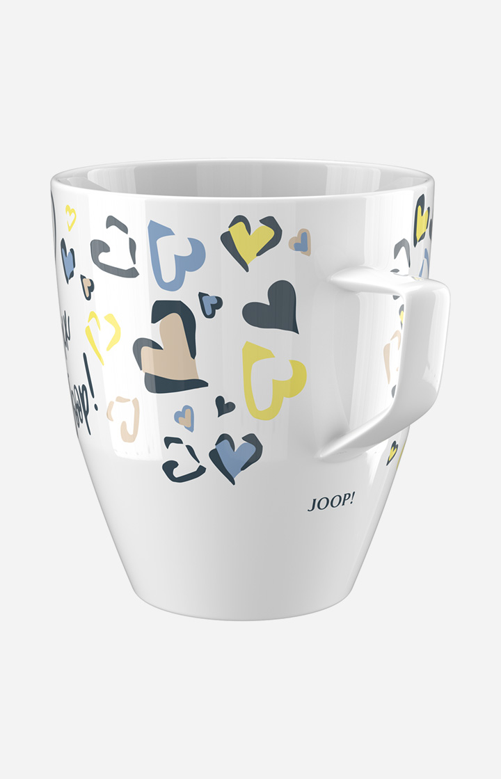 JOOP! DINING GLAMOUR VALENTINES 2022 COLLECTOR’S MUG in Weiß-Multicolour - im JOOP!