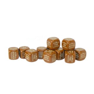 Order Dice Pack - Brown (12)