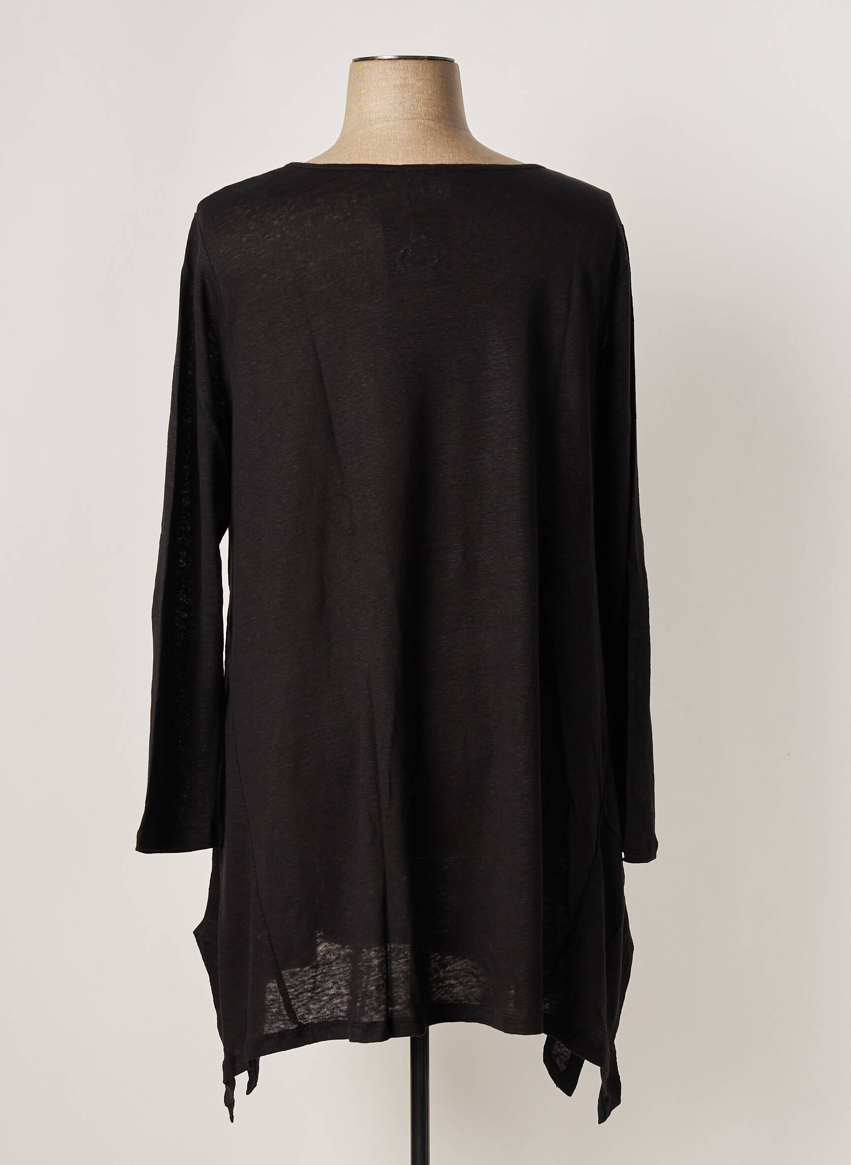 G Oze Tuniquemanchelongue Femme couleur noir