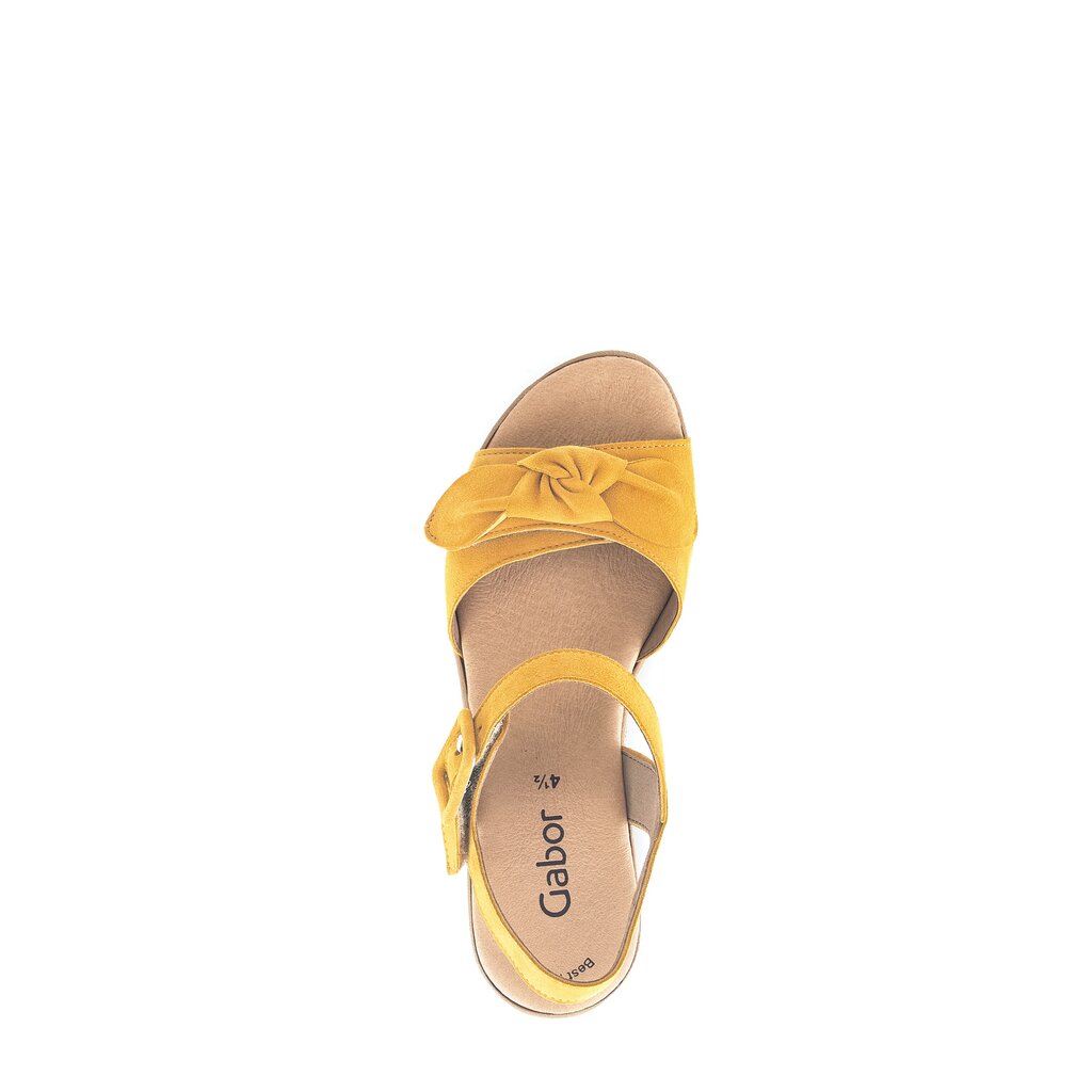 Gabor fashion Keilsandalette gelb