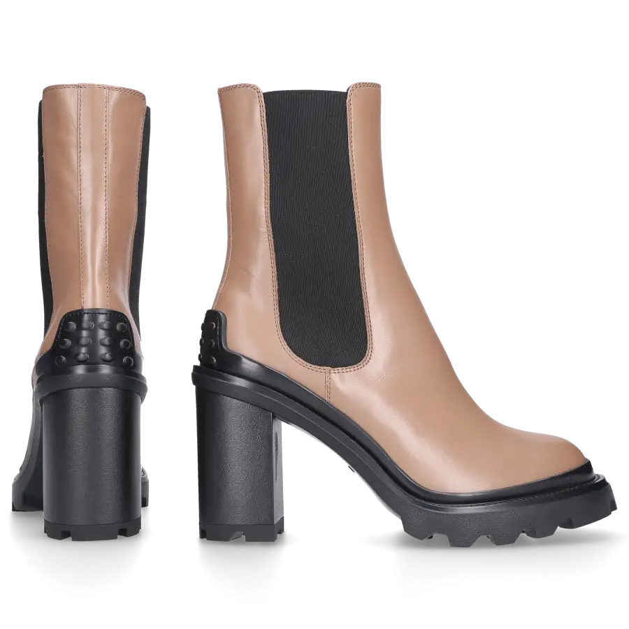 Tod's - Damenschuhe PENSANTE 90 Kalbsleder - braun