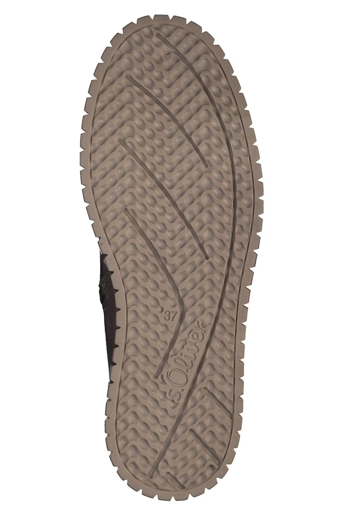 s.Oliver  Stiefelette - Beige - Flacher Absatz