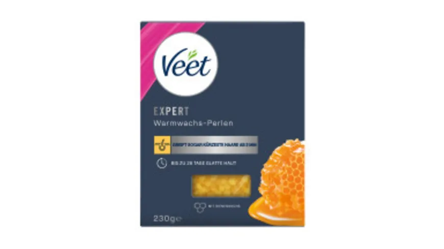 Veet Expert Warmwachs Perlen mit Bienenwachs 230 g