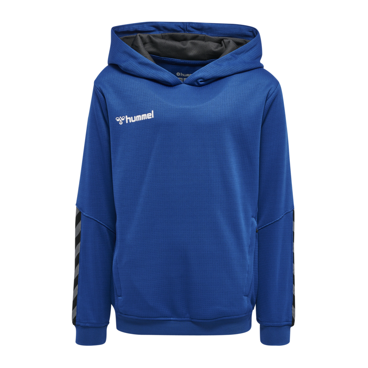 Hummel Authentic Poly Hoody Kids Blau F7045