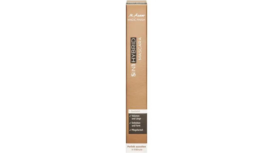 M. Asam® MAGIC FINISH Mascara 5in1 Hybrid 8 ml deep black