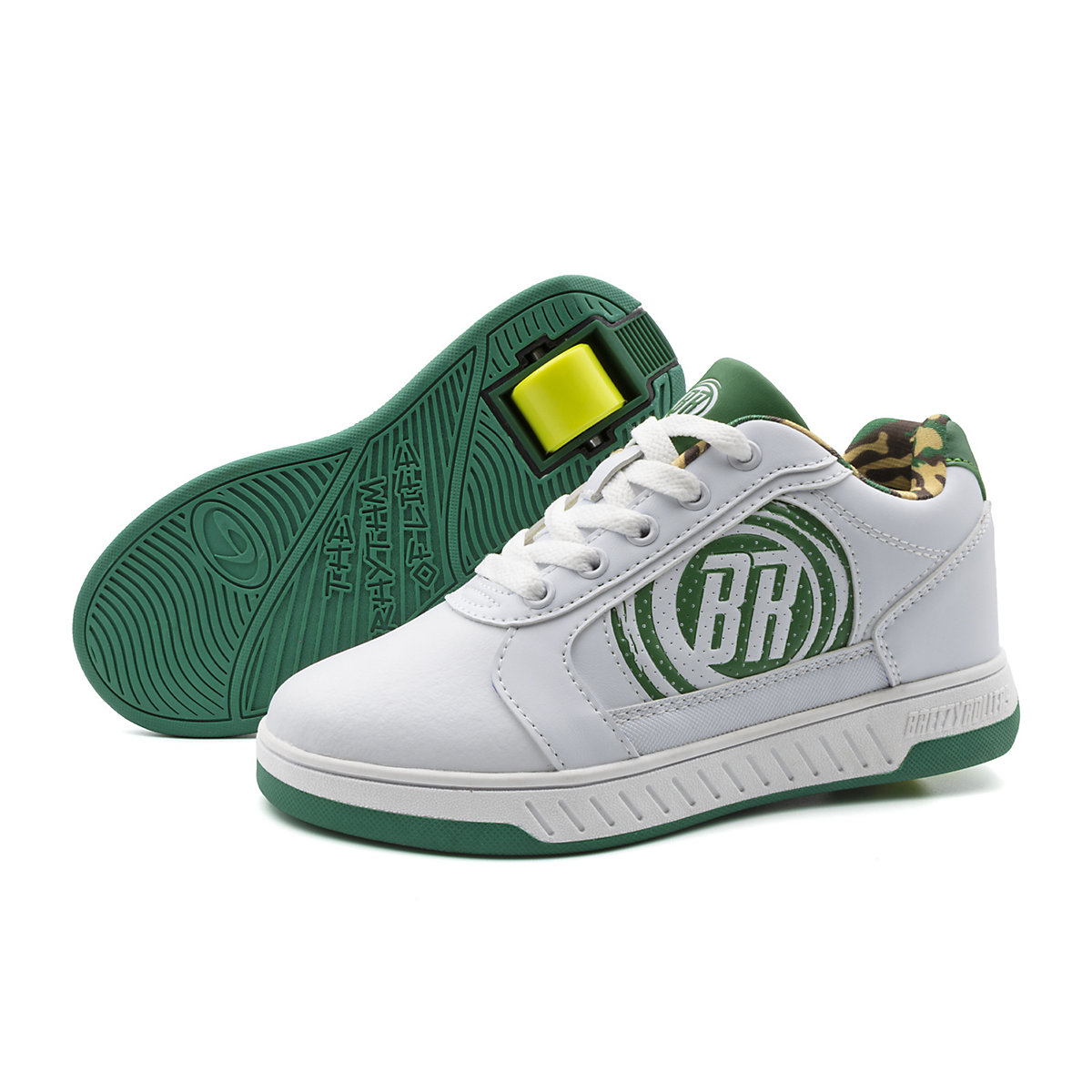 Schuhe mit Rollen 