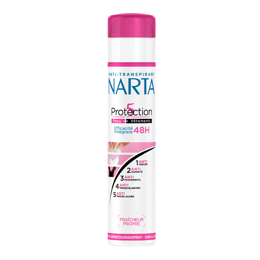 NARTA Narta Protection Déodorant Spray Anti-transpirant 5-en-1