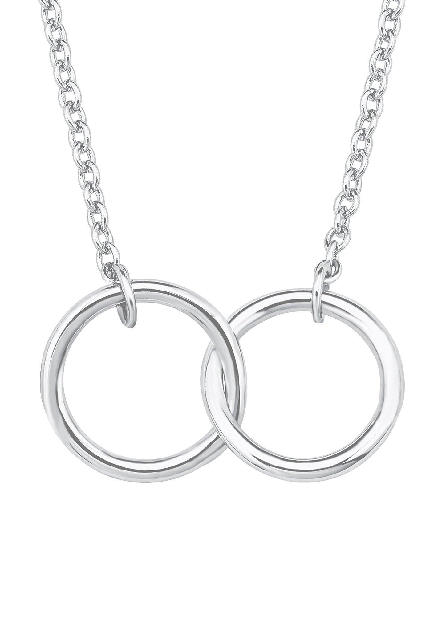 Halskette mit verschlungenen Ringen  272.704.6411.0425-00E0