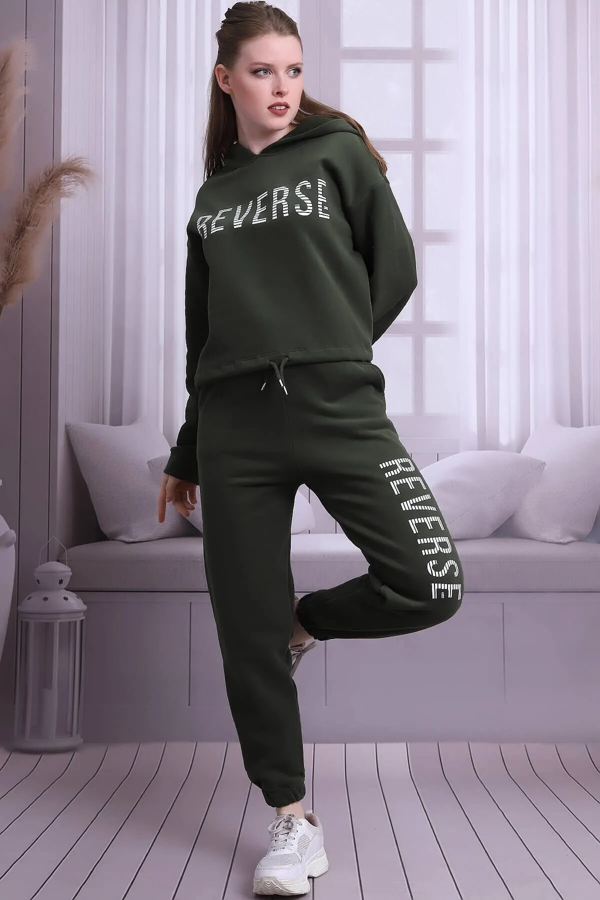 Deafox  Zweiteiler - Khaki - Regular Fit