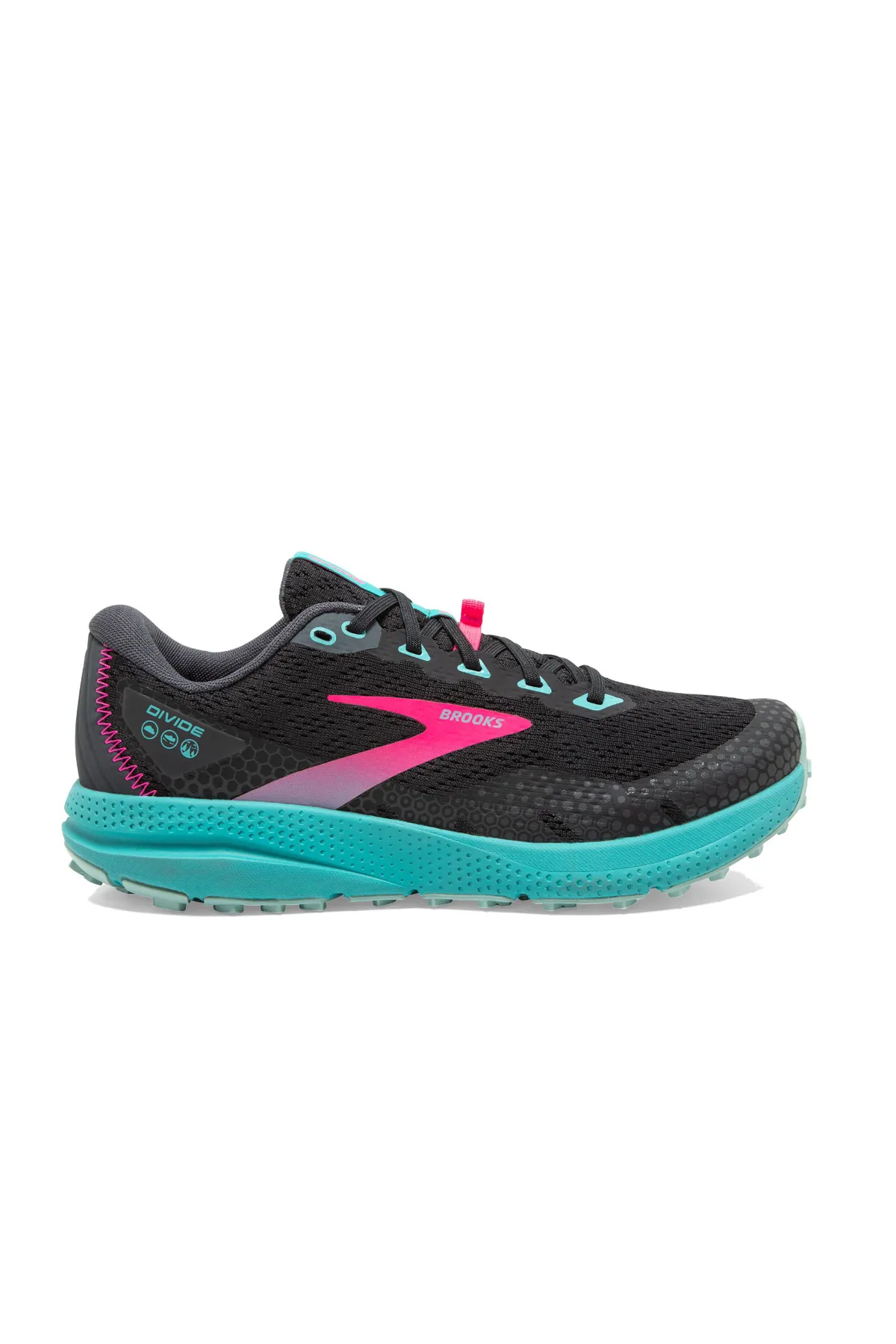 Brooks  Perlmutt/Blau Koralle/Rosa Lauf- und Trainingsschuhe für Damen/Mädchen