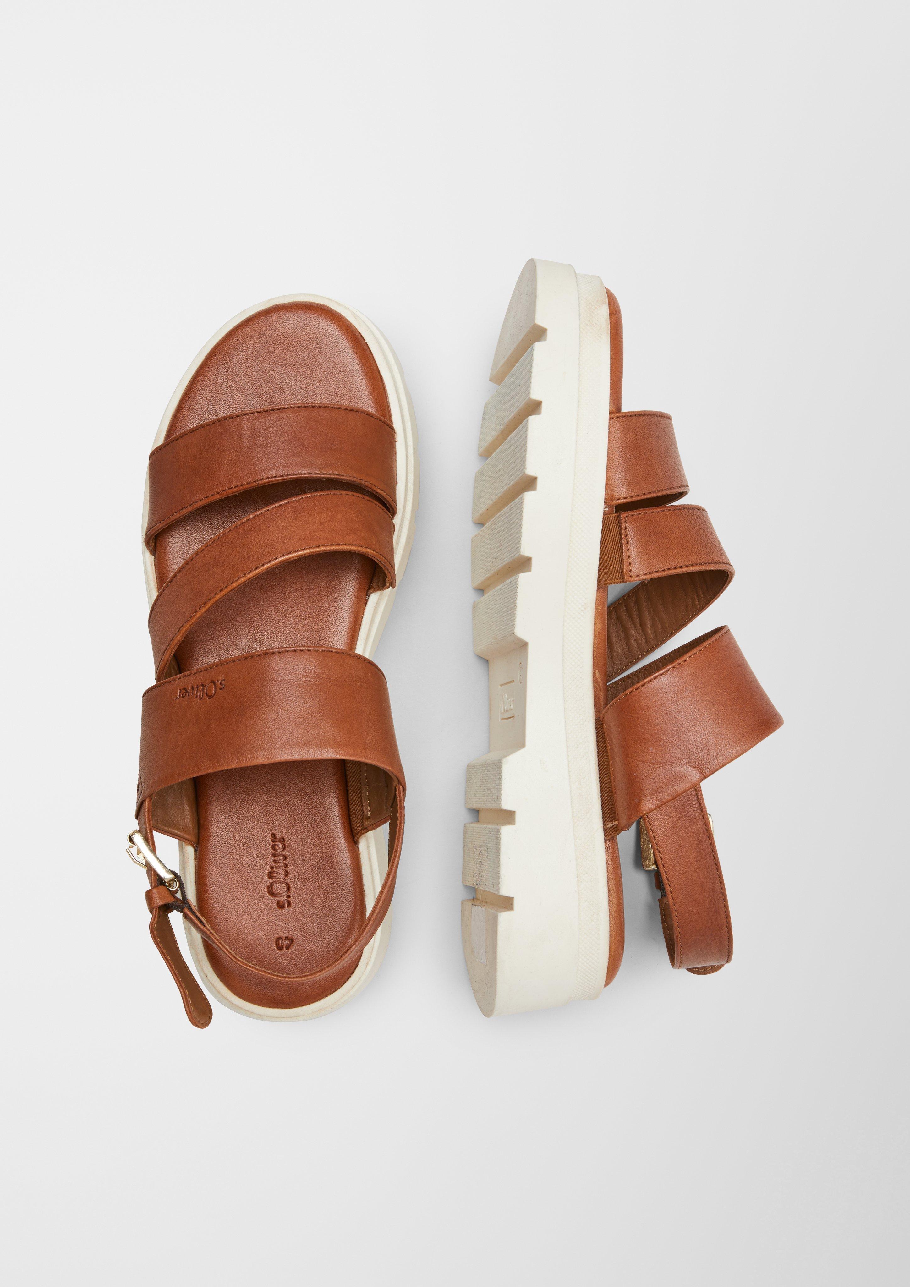 Sandalen aus Schafsleder  1234575-305
