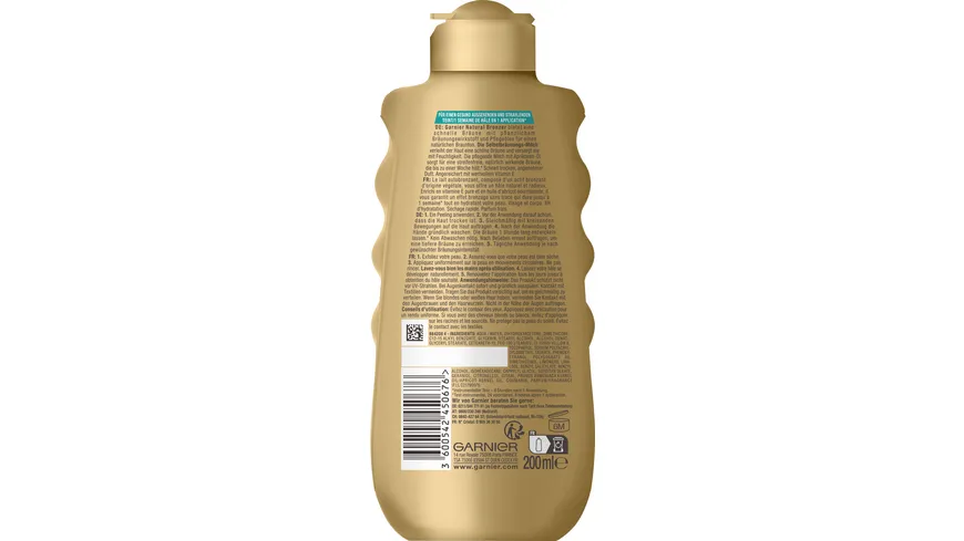 Garnier Ambre Solaire Selbstbräunungs-Milch 200 ml