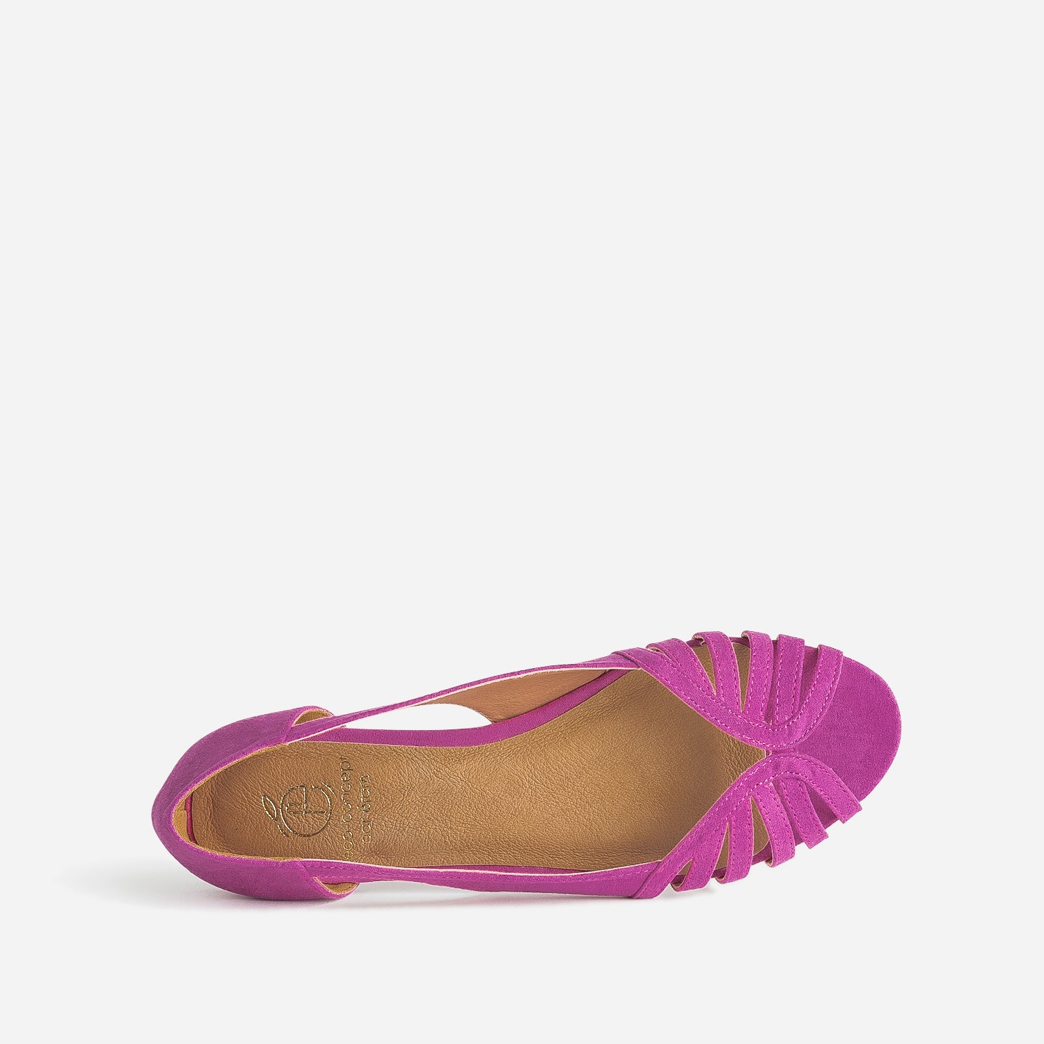 Ballerine rose open toe