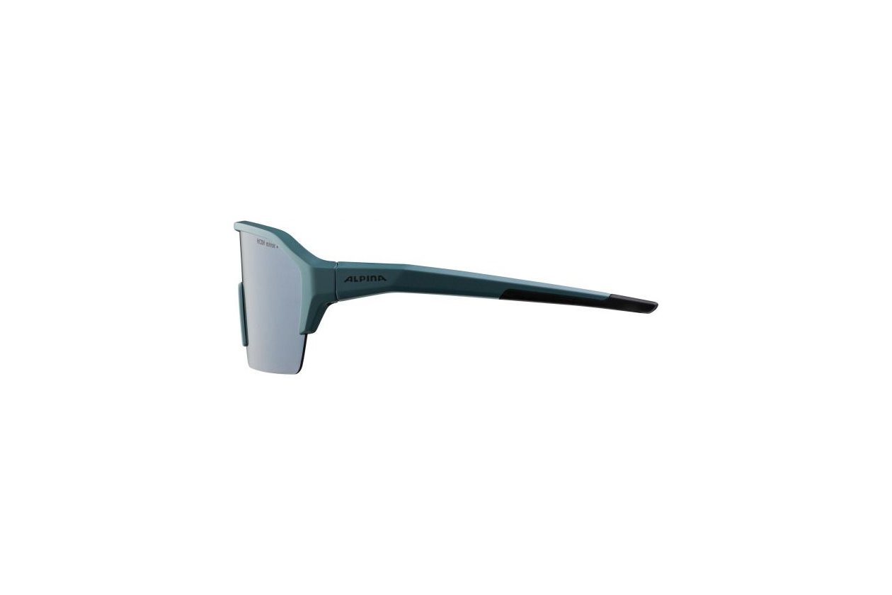 Alpina Ram HR Q-Lite dirt-blue matt / silver mirror lens