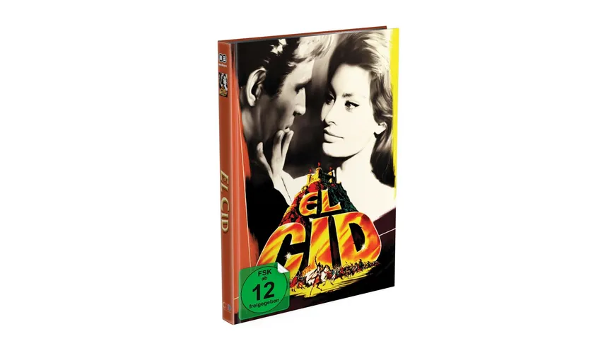 EL CID - 2-Disc Mediabook - Cover B - Limited 500 Edition - Uncut  (Blu-ray + DVD)