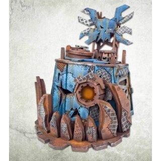 Orc Deffstomper Head with Eye-Poppa Gun