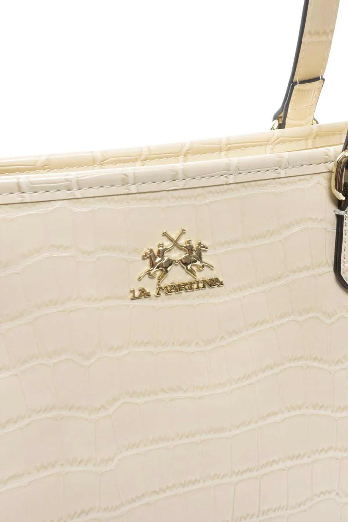 La Martina  Umhängetasche Damen / Mädchen OFF WHITE