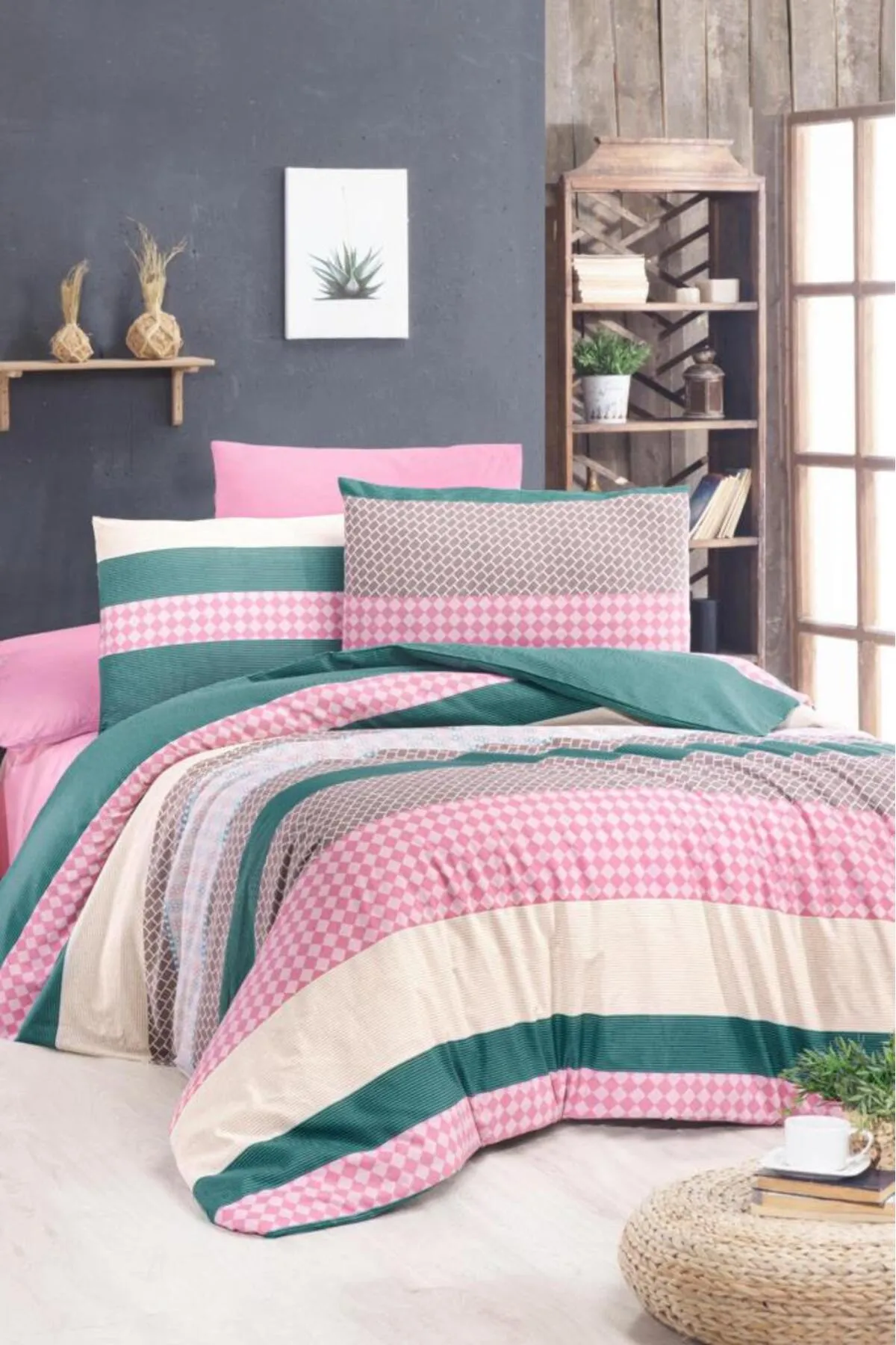 Çeyiz Diyarı  Kanita Doppelbett-Bettset