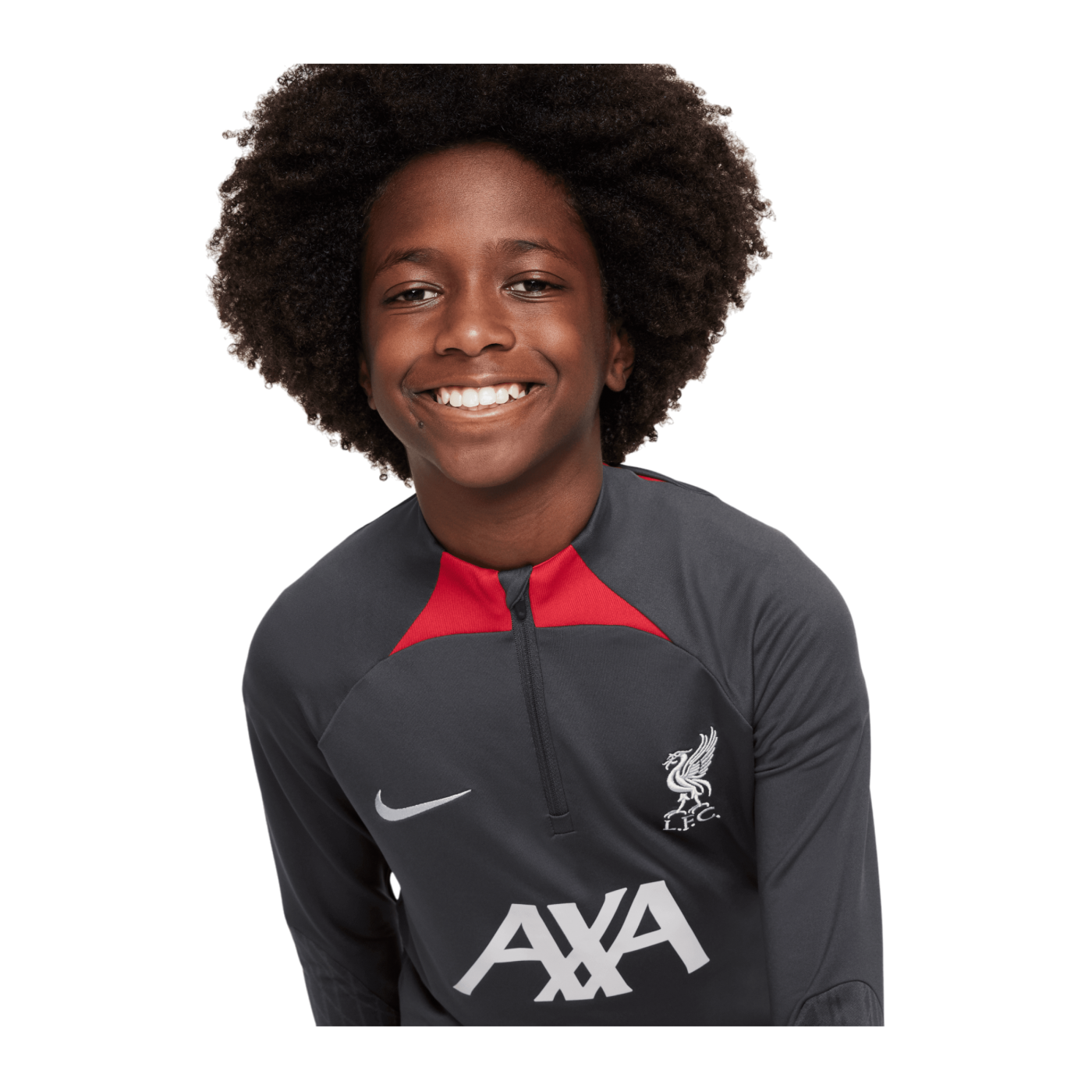 Nike FC Liverpool Drill Top Kids Schwarz F063