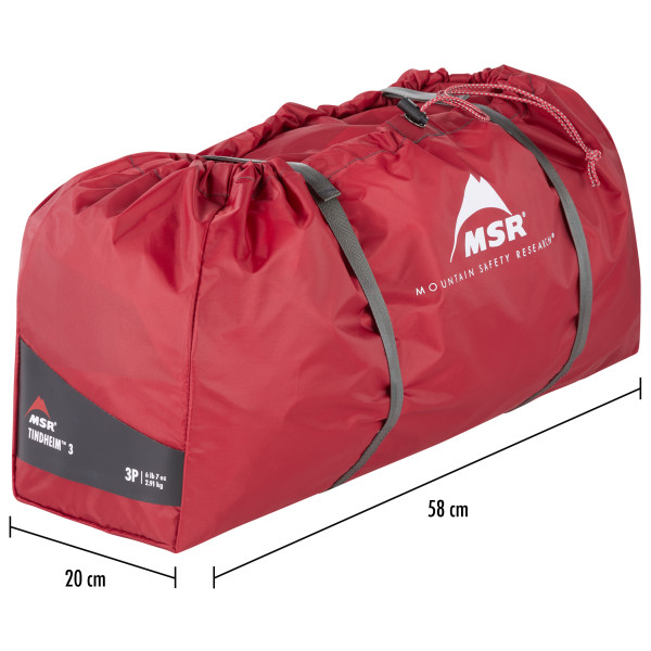MSR - Tindheim 3 - 3-Personen Zelt