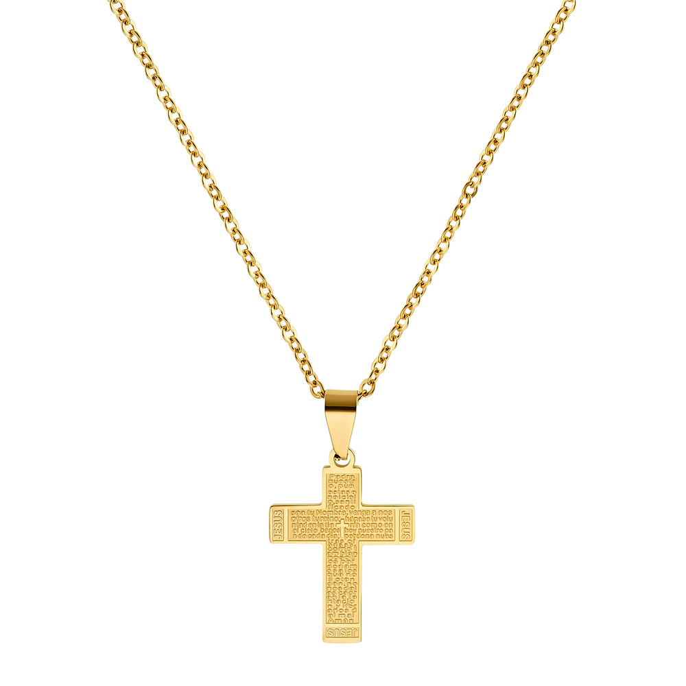 Heideman Collier Crucis Chaîne