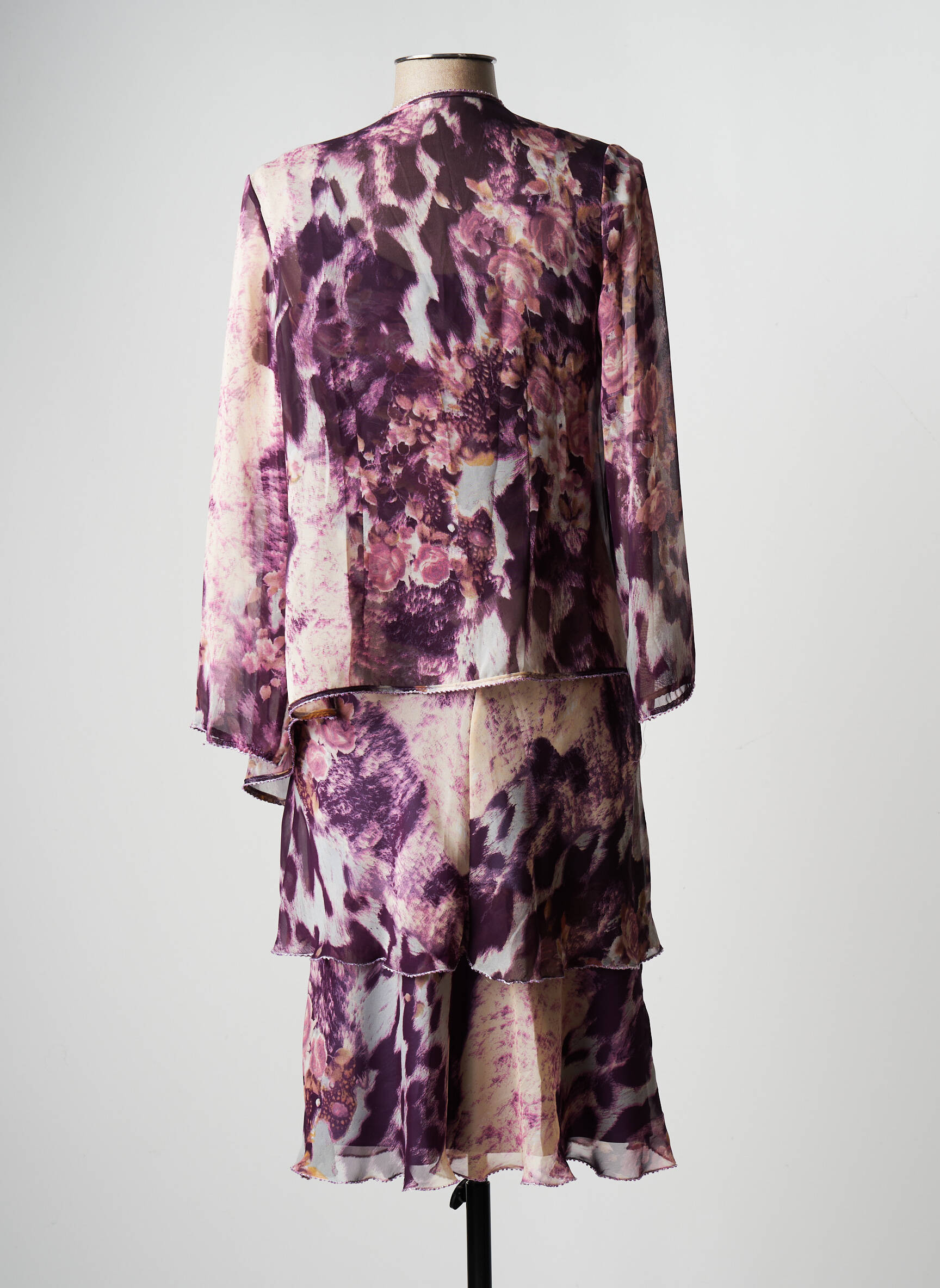Fashion New York Ensembles Robe Femme couleur violet