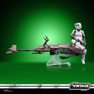 Star Wars Episode VI Vintage Collection Fahrzeug mit Figur: Speeder Bike & Scout Trooper