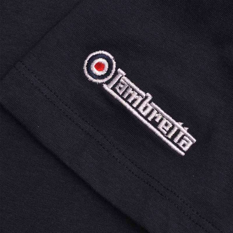 Lambretta Paisley Logo Herren T-Shirt SS1011-NAVY