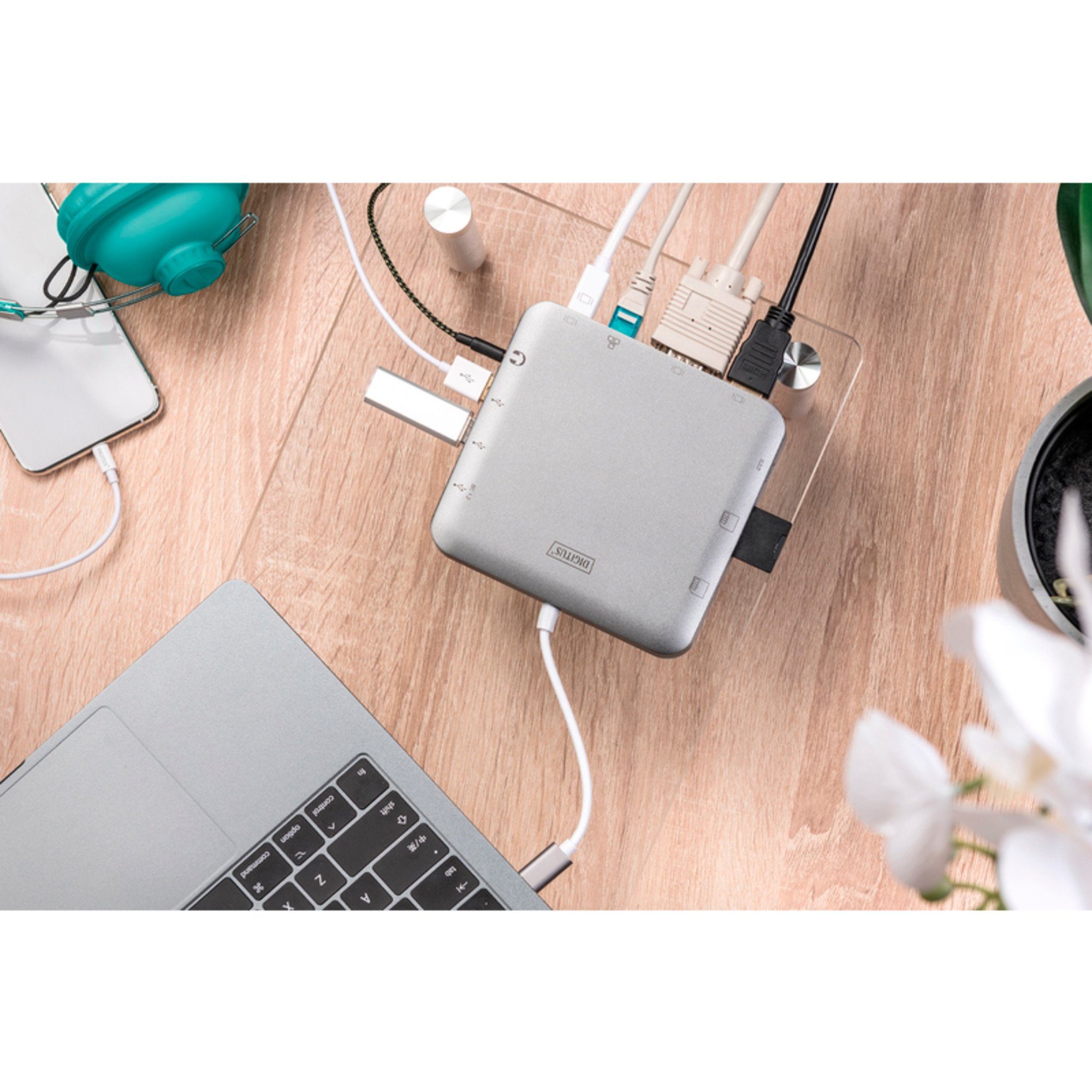 Digitus Laptop-Dockingstation Digitus Universal Docking Station, Dockingstation