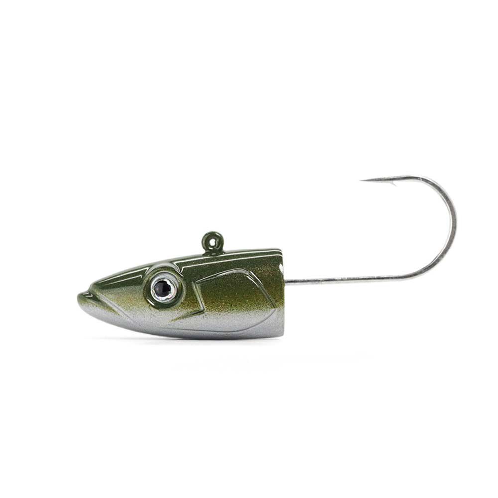 2 Fiiish jigkoppen voor Crazy Sand Eel 100 X-Deep soft lure, 25 g