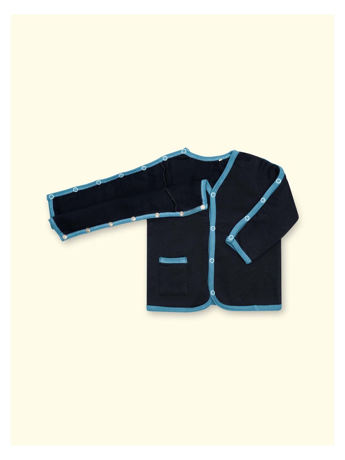 Wombly Flora Sweatjacke anthrazit