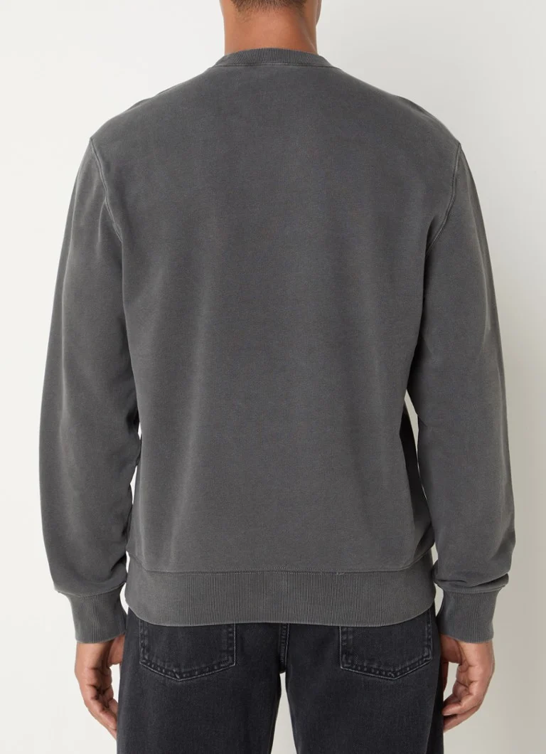Pulover Carhartt WIP Duster Script cu logo brodat