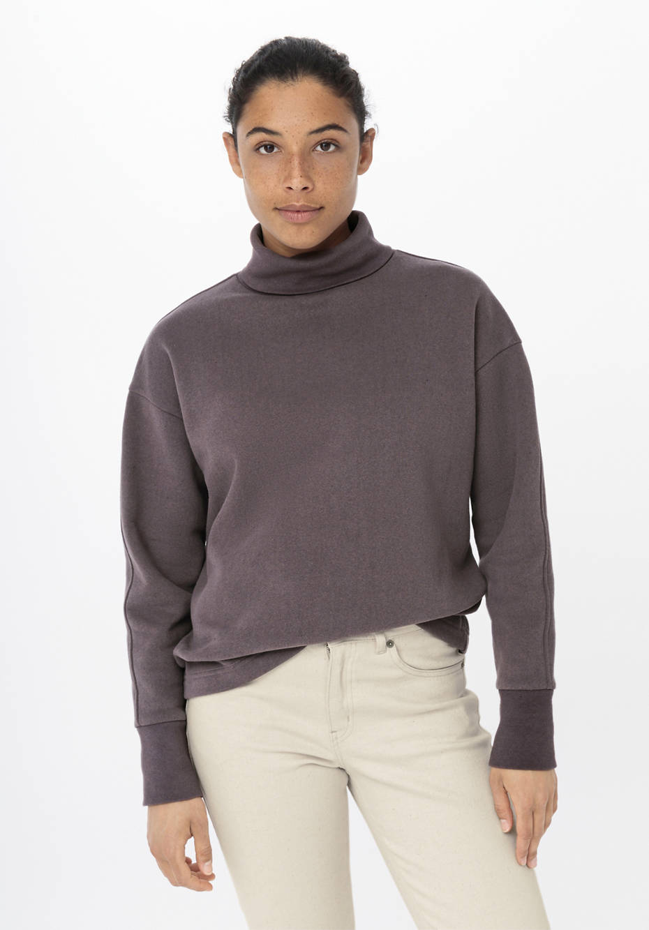 Sweatshirt BetterRecycling aus reiner Bio-Baumwolle