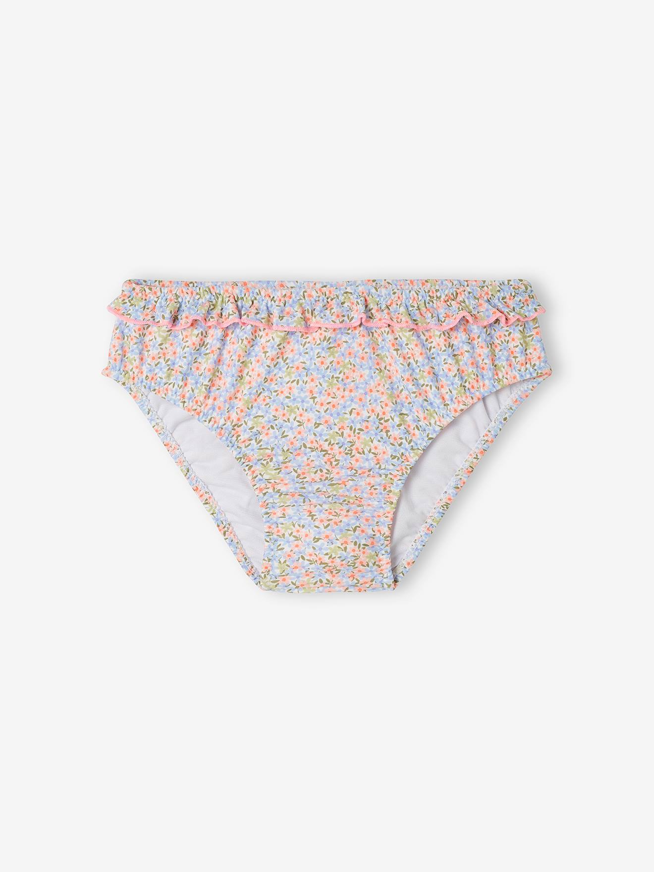 Culotte de bain imprimée bébé fille rose
