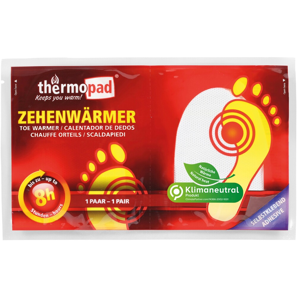 Thermopad Zehenwärmer extra dünn