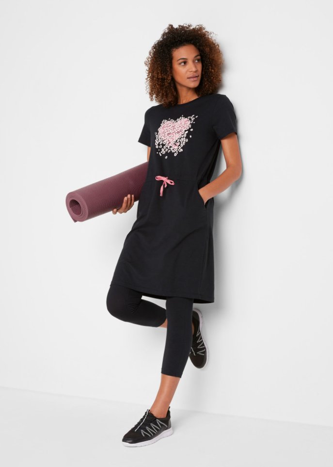 Kleid und 3/4-Leggings (2-tlg.Set)