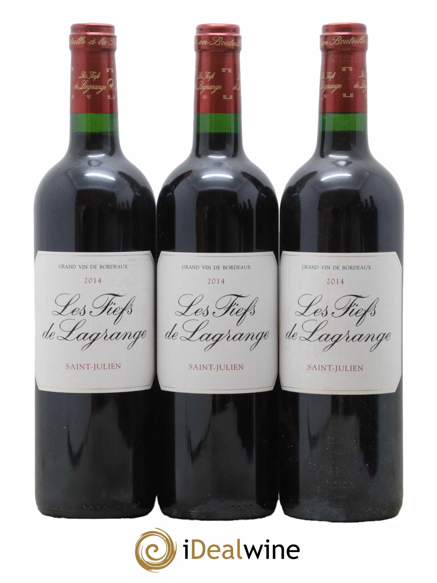 Les Fiefs de Lagrange Second Vin  2014 - Lot de 6 Bouteilles